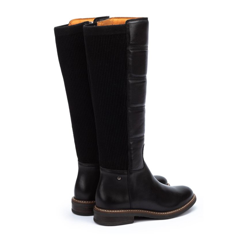 Women's Pikolinos ALDAYA Knee-high Boots Black | NZ Z839207